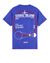 2 of 4 - Short sleeve t-shirt Man 2NS97 30/1 COTTON JERSEY 'SOLAR ECLIPSE THREE' PRINT_GARMENT DYED Back STONE ISLAND