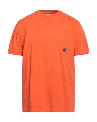 Roy Rogers Roÿ Roger's Man T-shirt Orange Size Xxl Cotton