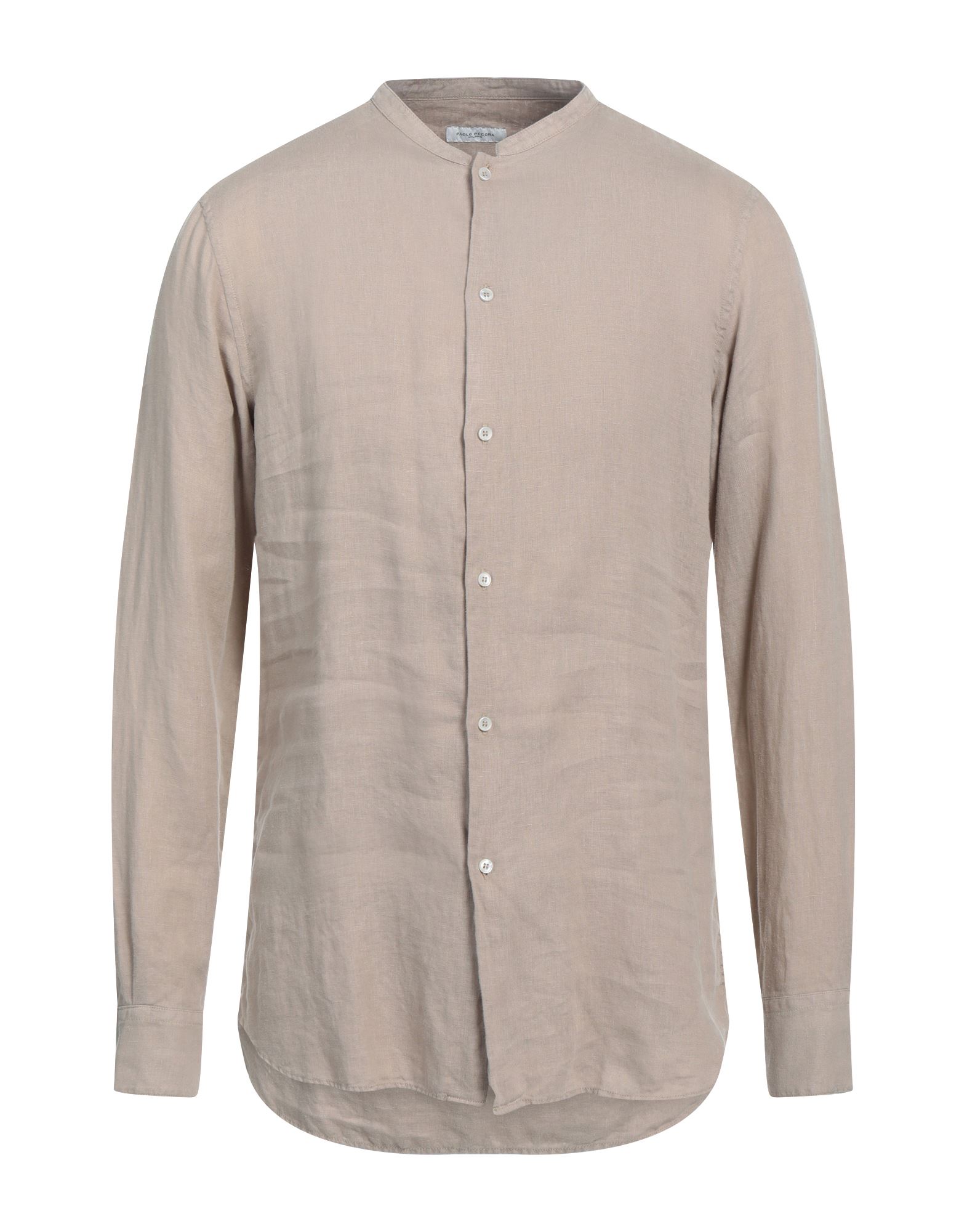 Paolo Pecora Shirts In Beige