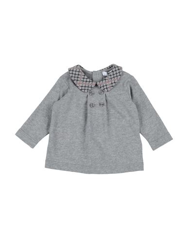 Aletta Babies'  Newborn Girl T-shirt Grey Size 3 Cotton, Elastane