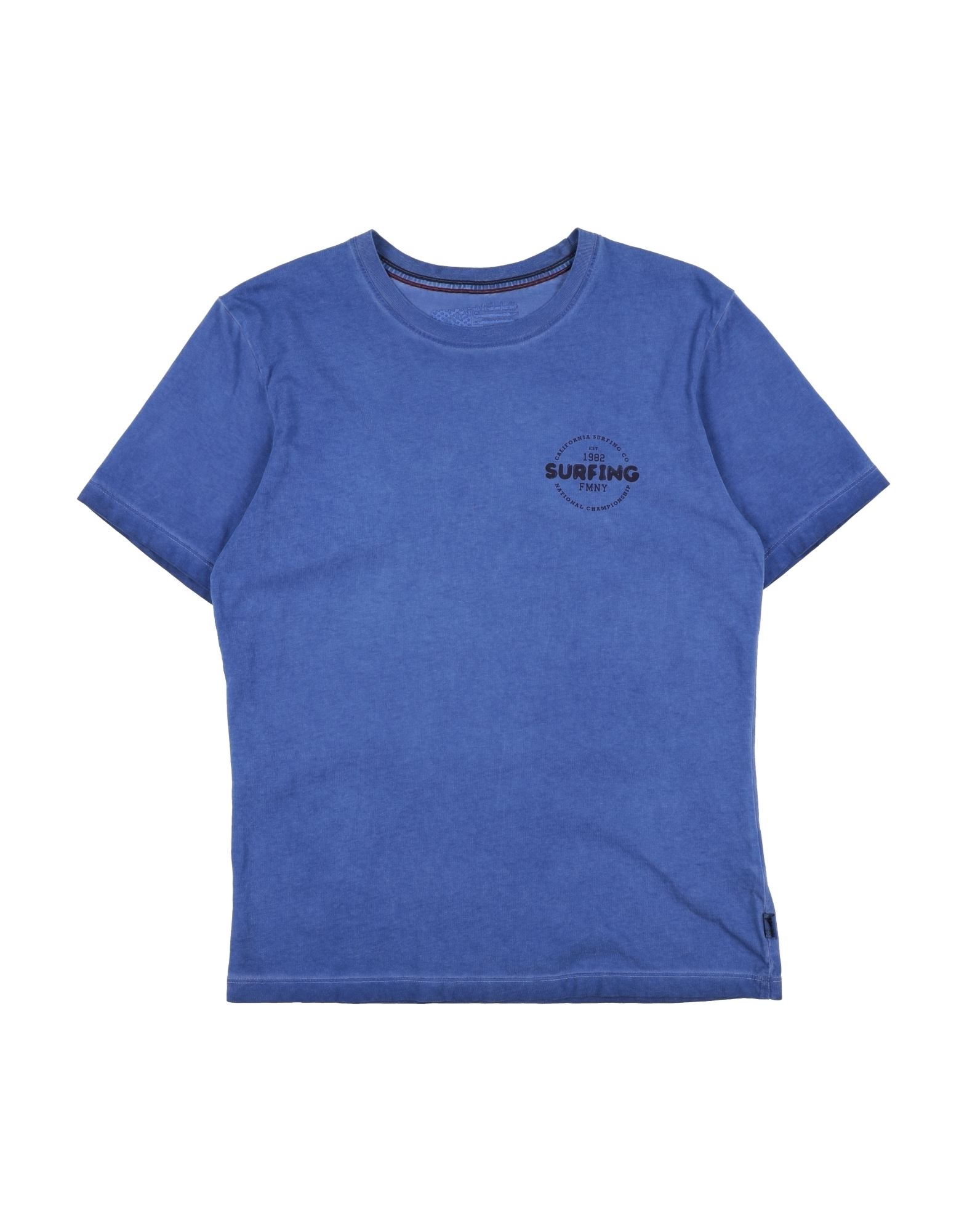 Fred Mello Kids'  T-shirts In Blue