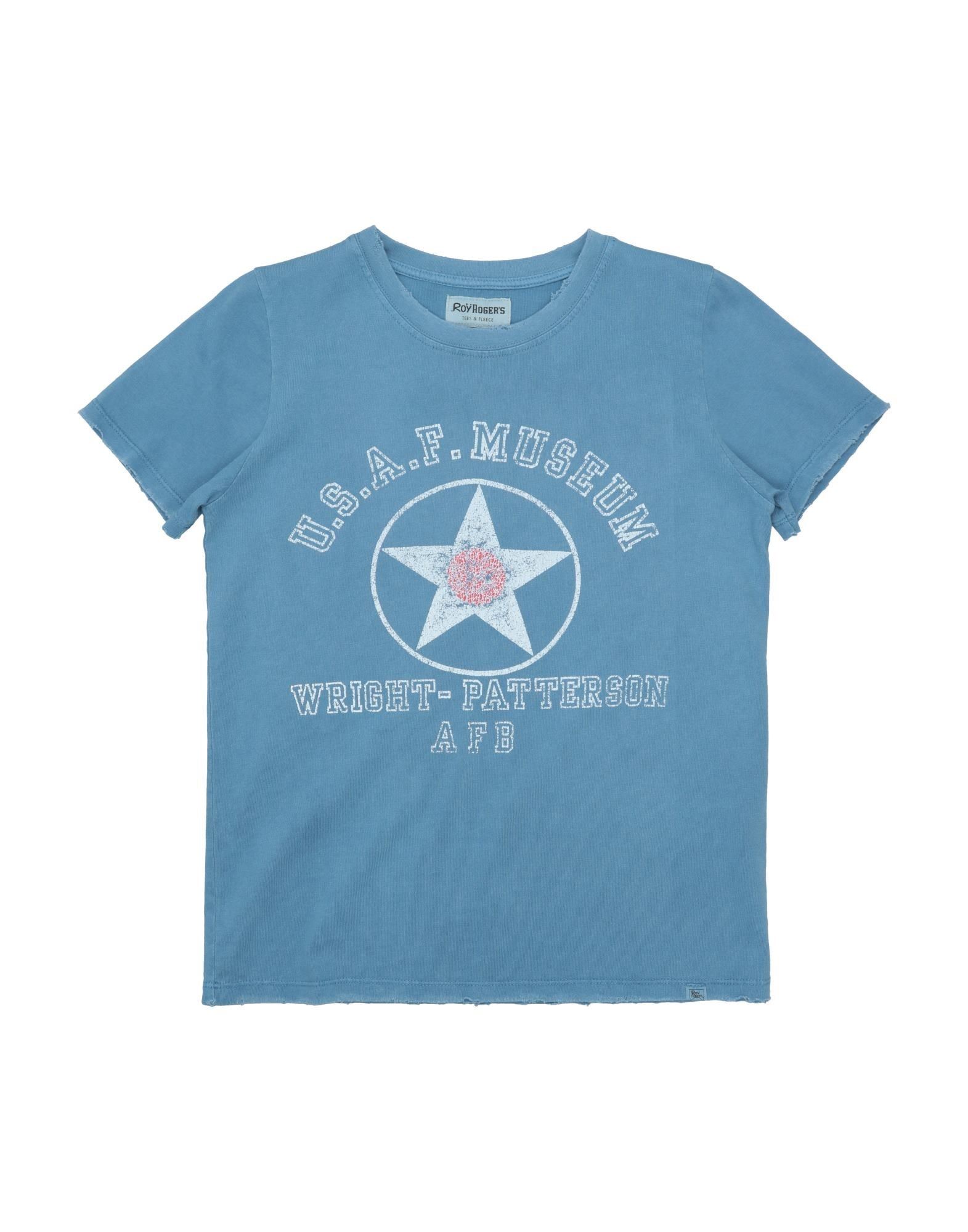 Roy Rogers Kids' Roÿ Roger's Toddler Boy T-shirt Pastel Blue Size 6 Cotton