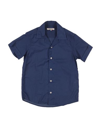 Nupkeet Toddler Boy Shirt Blue Size 6 Cotton In Blue