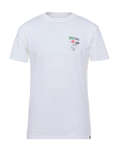 Man T-shirt White Size S Cotton