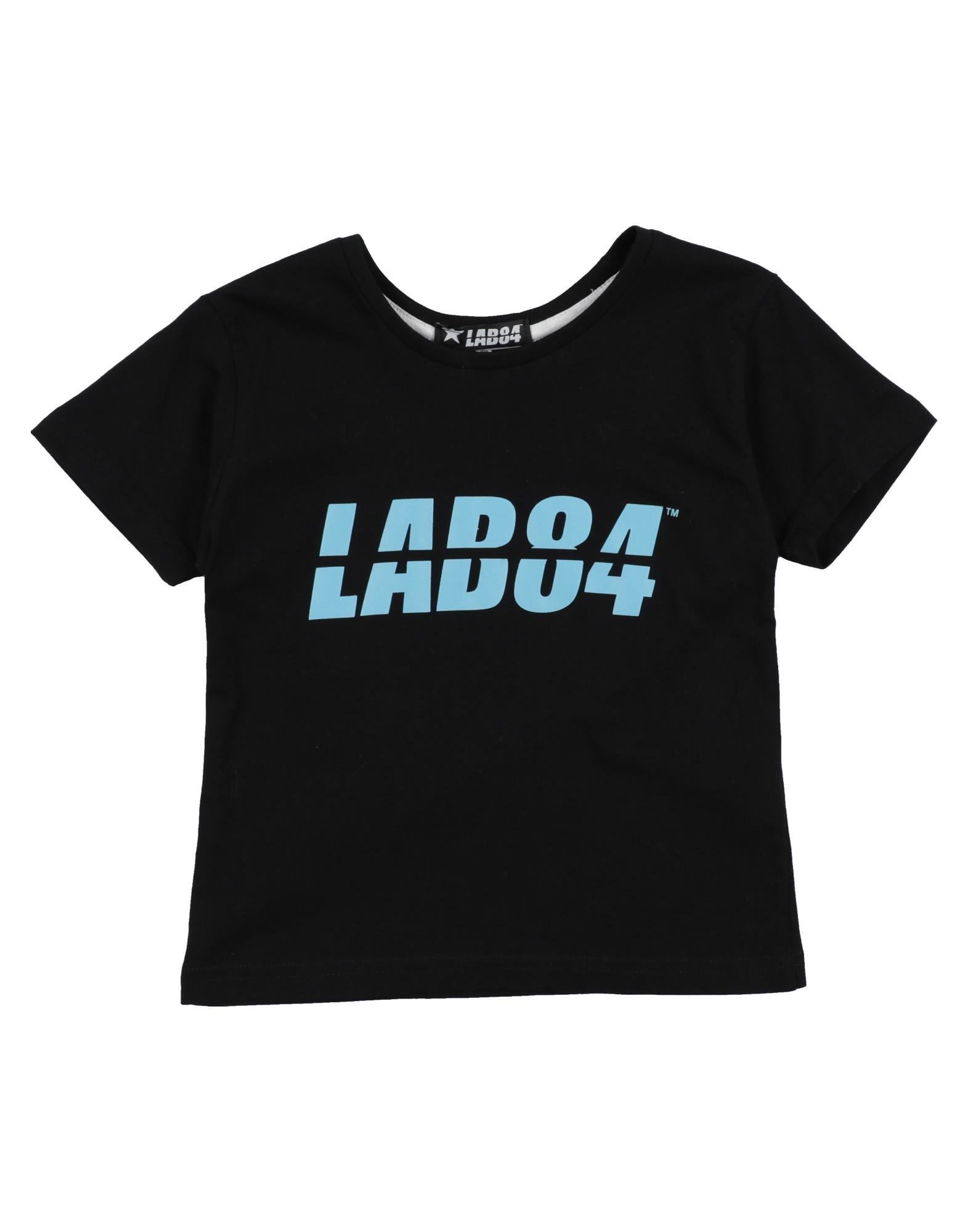 Lab84 Kids'  T-shirts In Black