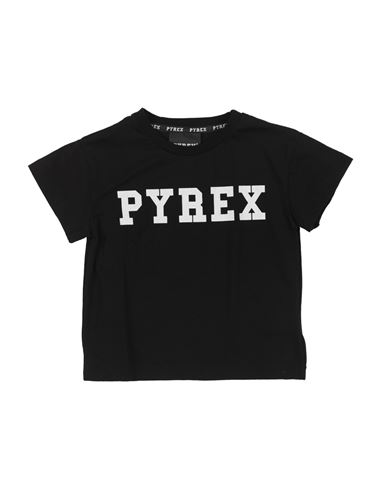 Pyrex Babies'  Toddler Girl T-shirt Black Size 3 Cotton