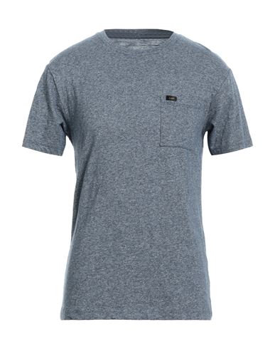 Lee Man T-shirt Navy Blue Size Xxl Cotton