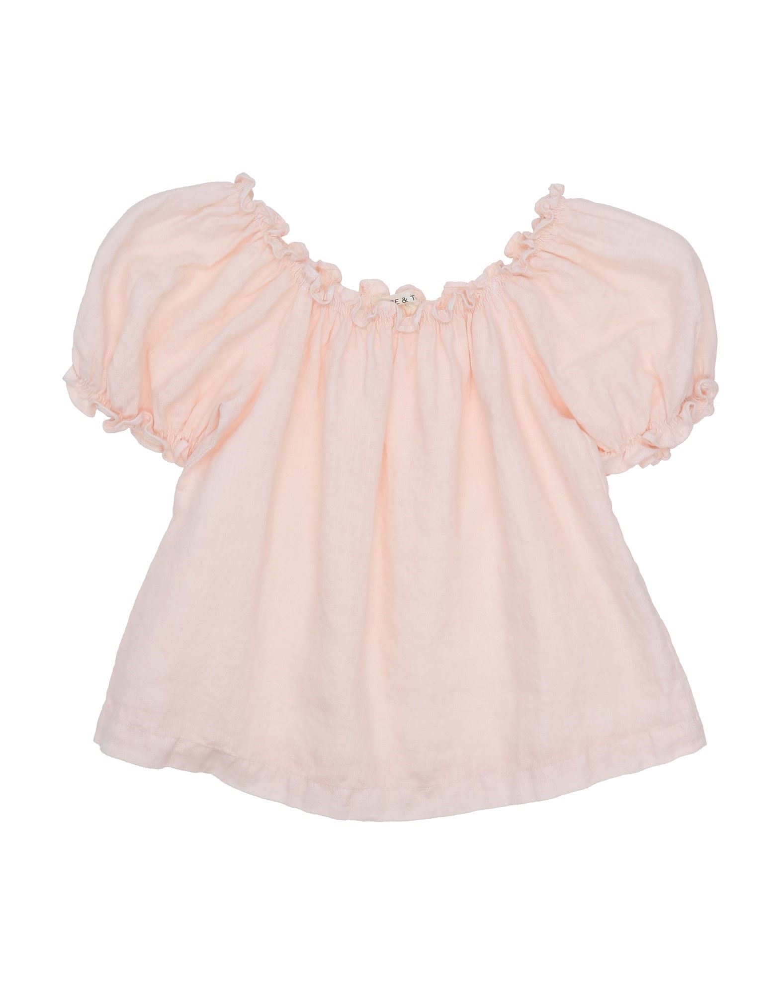 Babe And Tess Kids' Babe & Tess Toddler Girl Blouse Light Pink Size 6 Textile Fibers