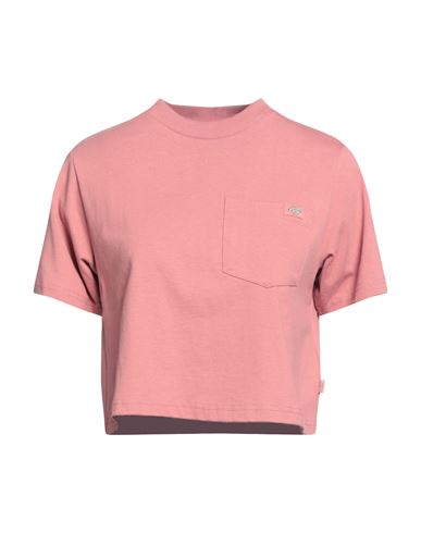 Dickies Woman T-shirt Pastel Pink Size Xs Cotton