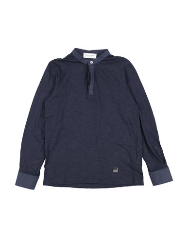 Paolo Pecora Toddler Girl T-shirt Midnight Blue Size 6 Cotton In Blue