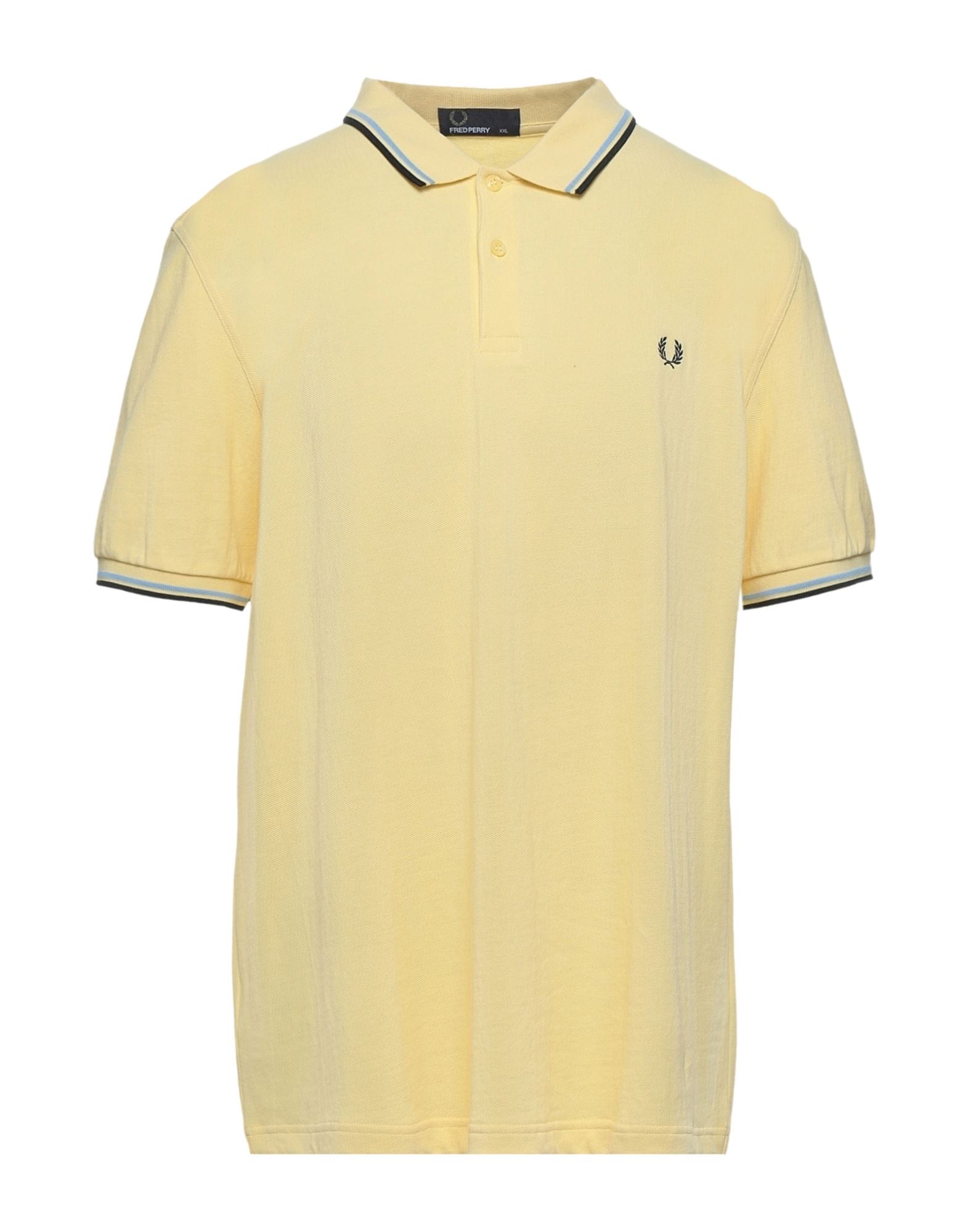 yellow fred perry polo