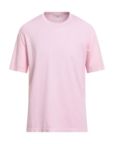 Filippo De Laurentiis Man T-shirt Pink Size 44 Cotton In Pink
