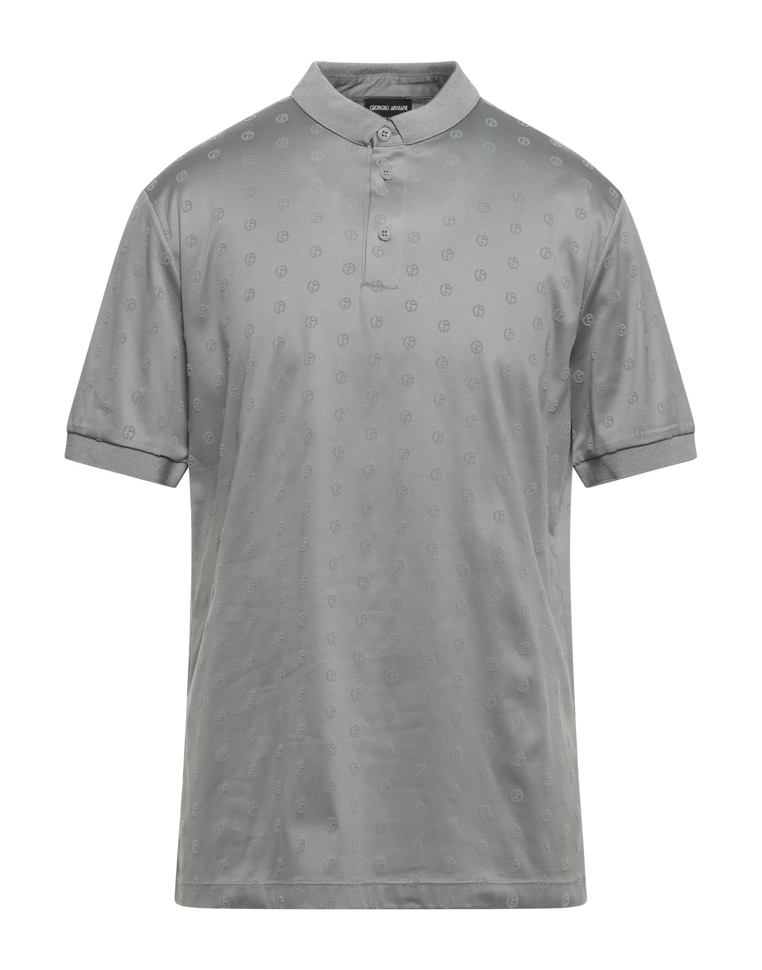 grey armani polo