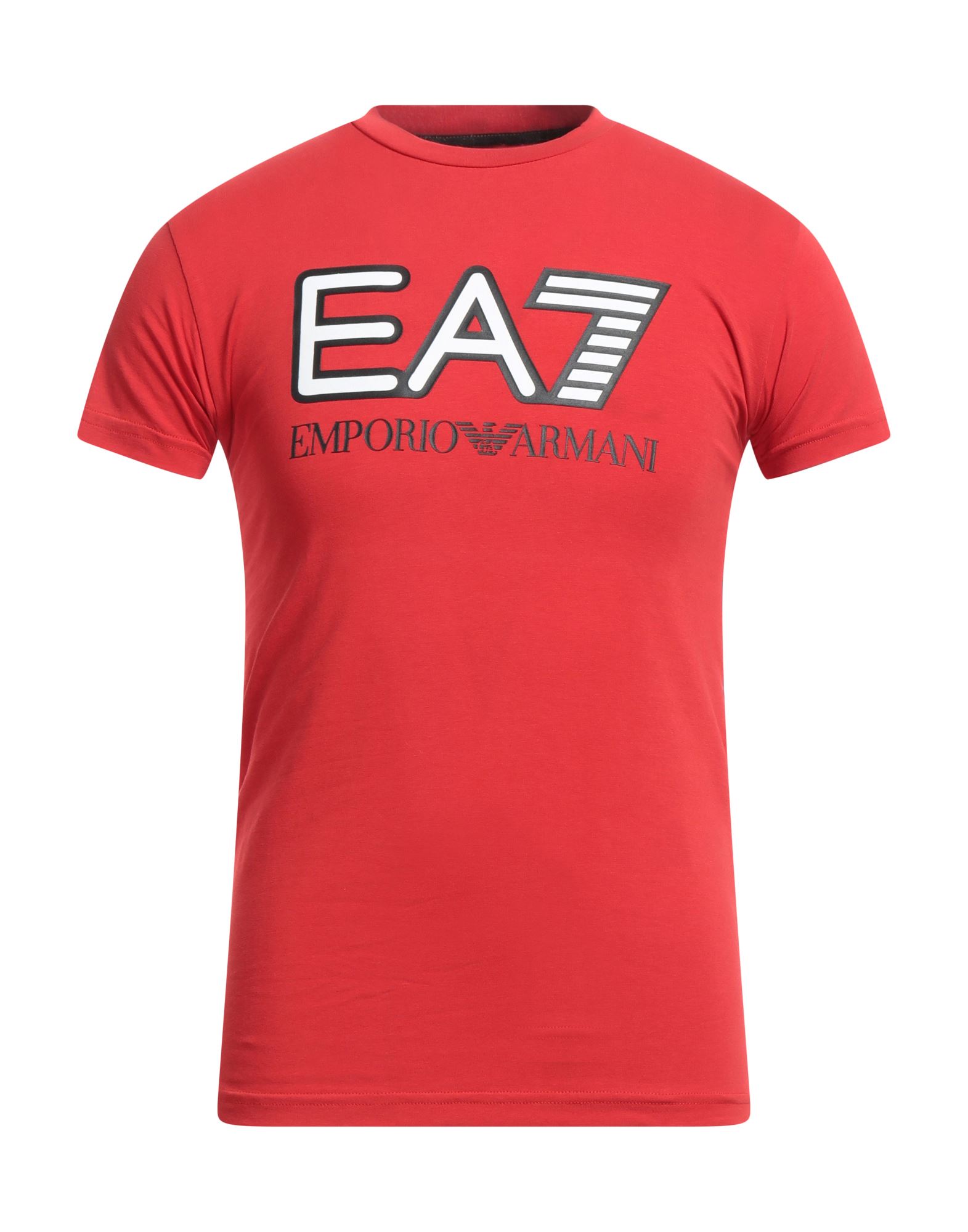 Ea7 T-shirts In Red