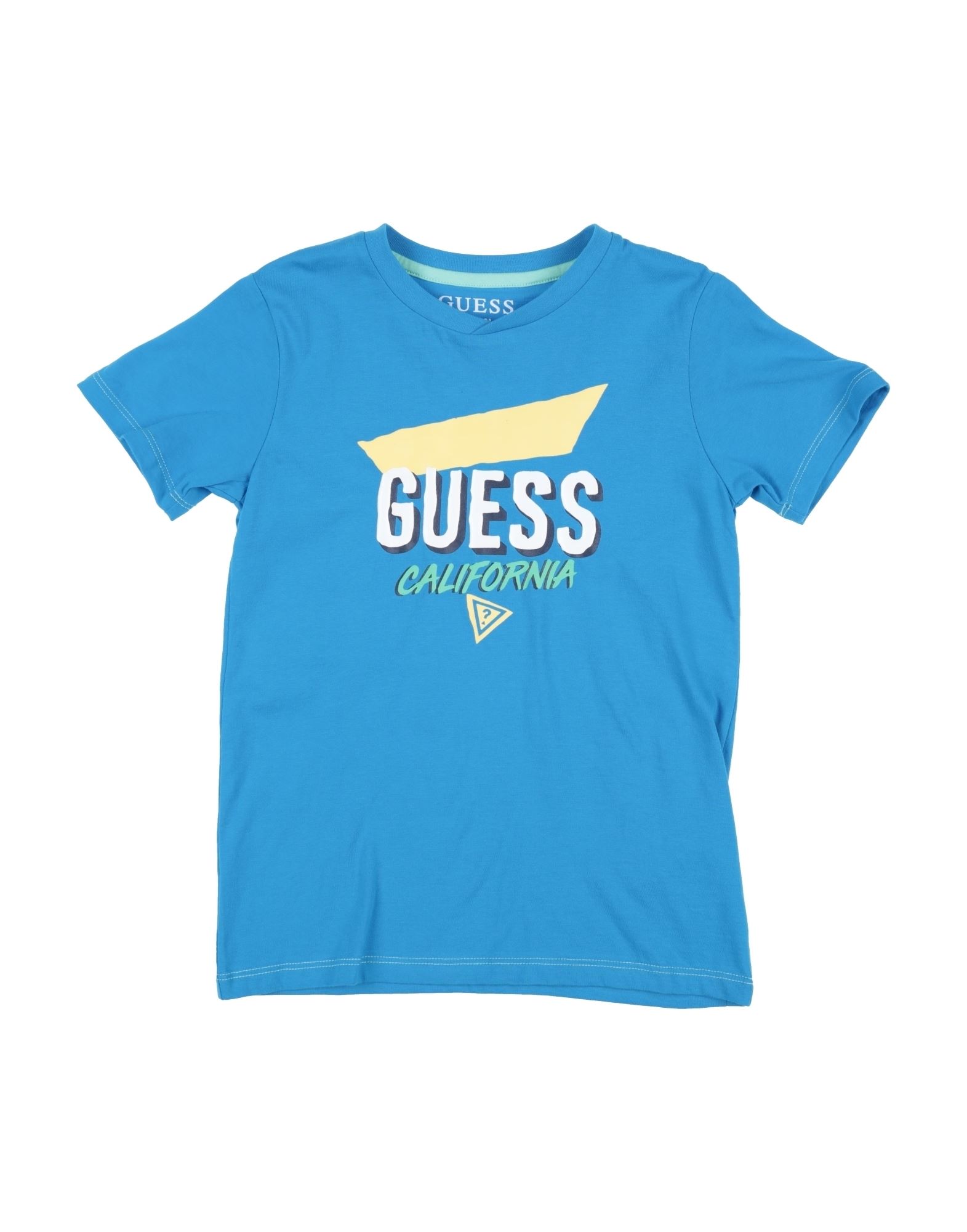 Guess Kids'  T-shirts In Blue