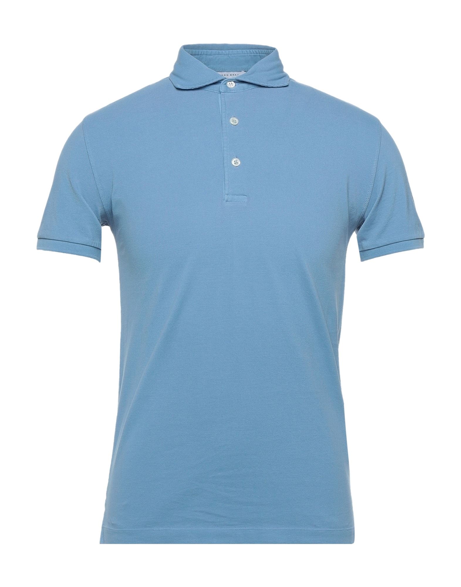 Simon Gray. Polo Shirts In Blue