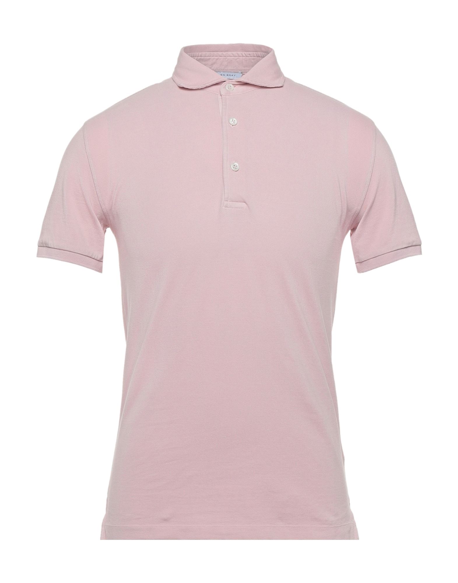 Simon Gray. Polo Shirts In Pink
