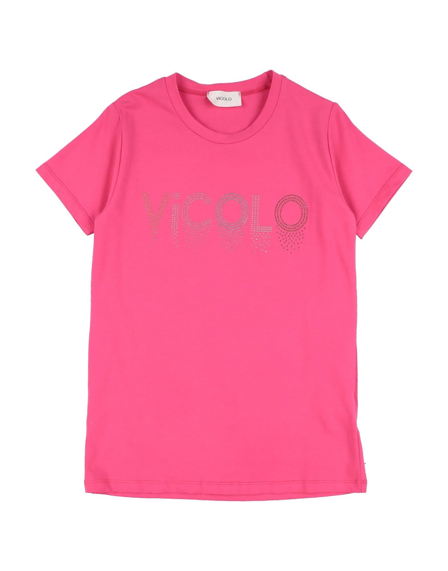 Vicolo Kids'  T-shirts In Pink