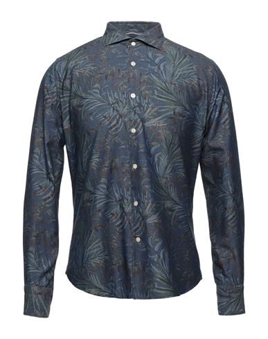 Джинсовая рубашка TINTORIA MATTEI 954