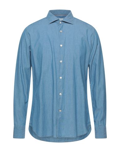 Джинсовая рубашка TINTORIA MATTEI 954