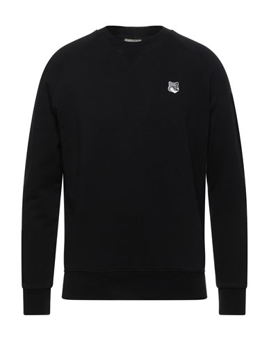 Maison Kitsuné Man Sweatshirt Black Size Xs Cotton