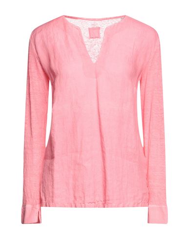 120% Woman Blouse Pink Size Xxs Linen