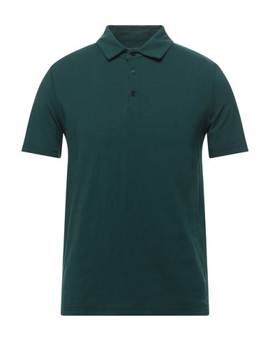 Post Scriptum Man Polo Shirt Dark Green Size M Cotton, Elastane In Green