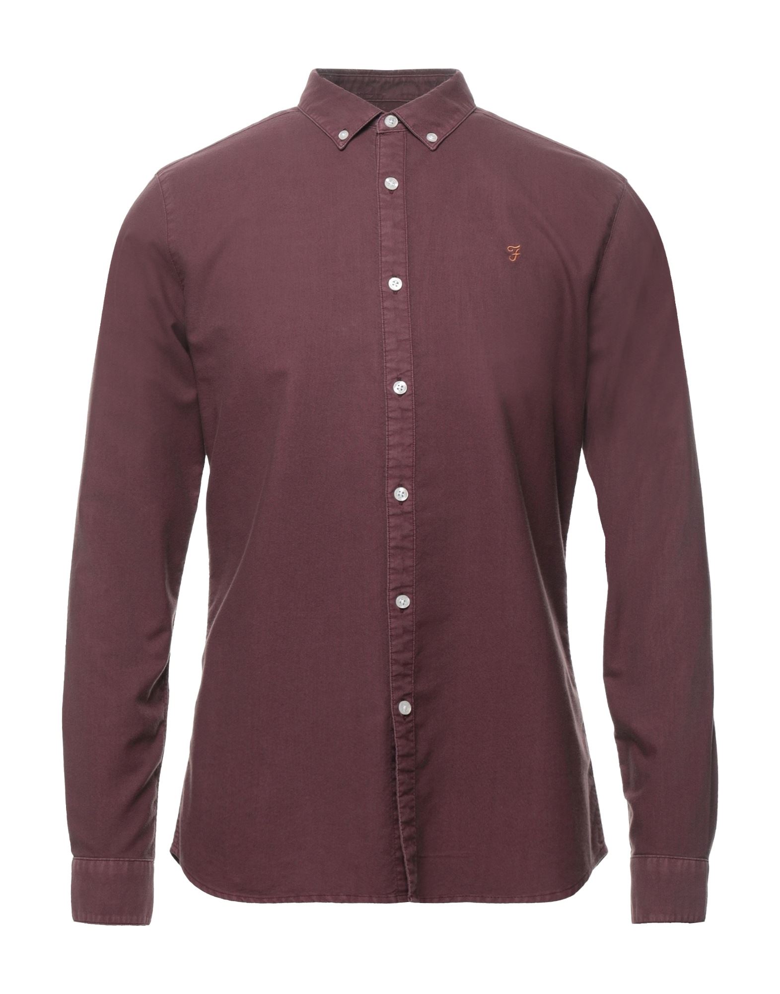 Farah Shirts In Maroon