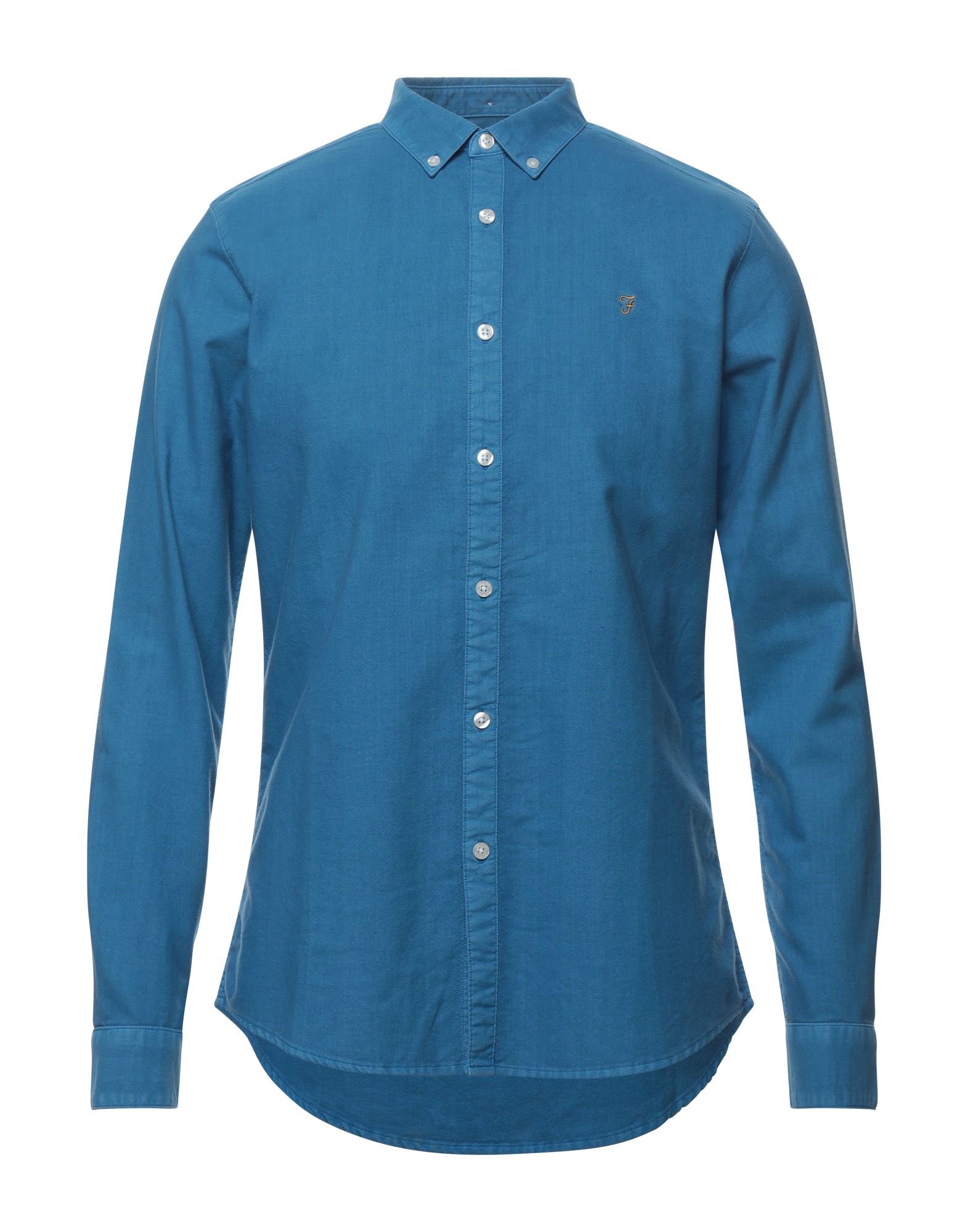 Farah Shirts In Azure