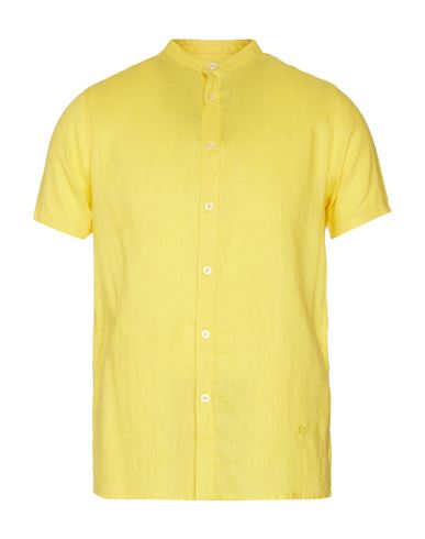 Markup Man Shirt Yellow Size S Linen