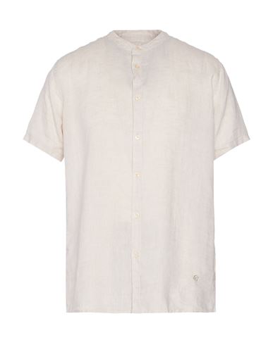 Markup Man Shirt Beige Size Xl Linen