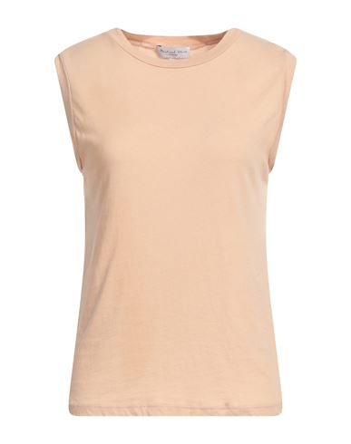 Michael Stars Woman T-shirt Sand Size L Cotton In Beige