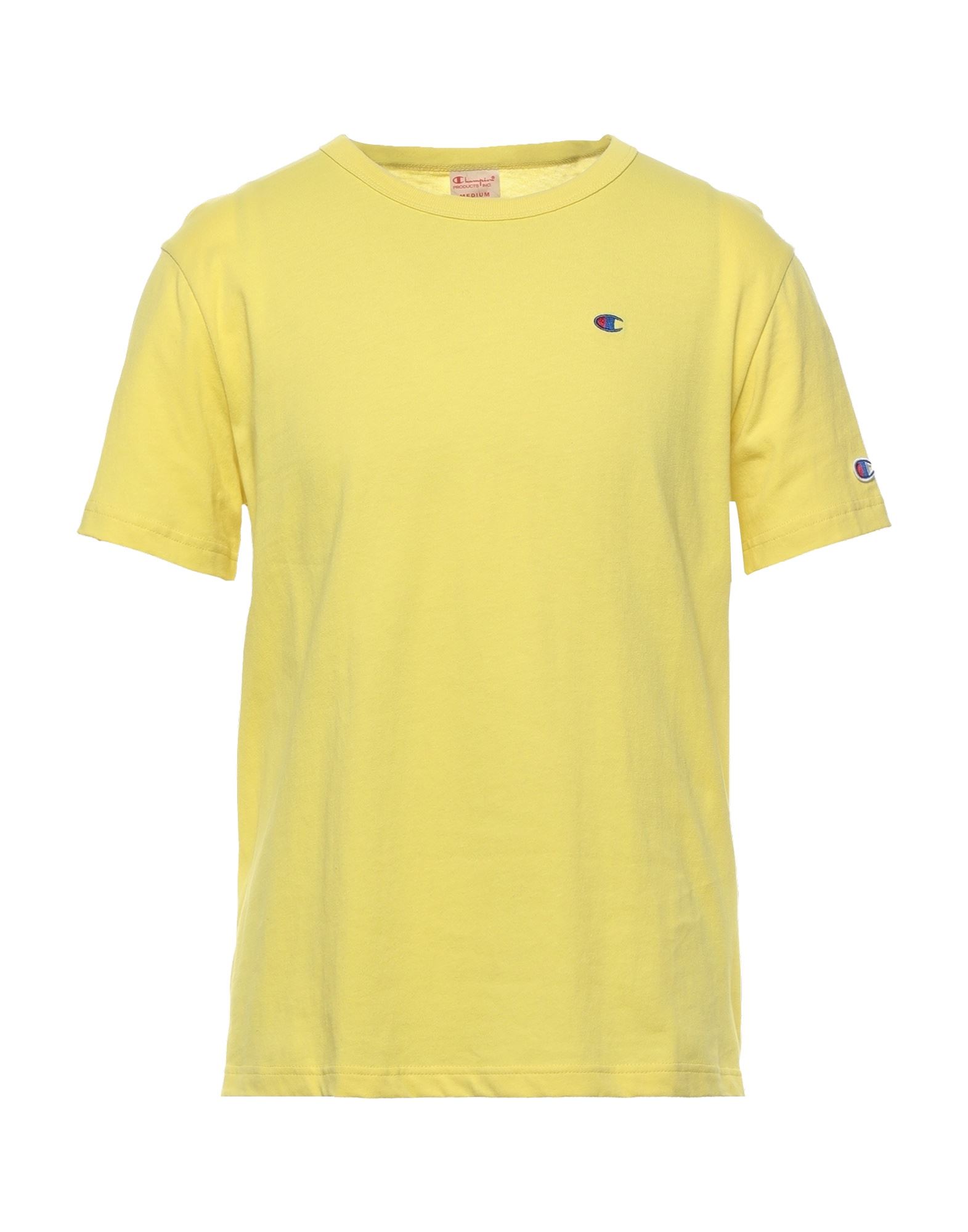 Champion T-shirts In Yellow