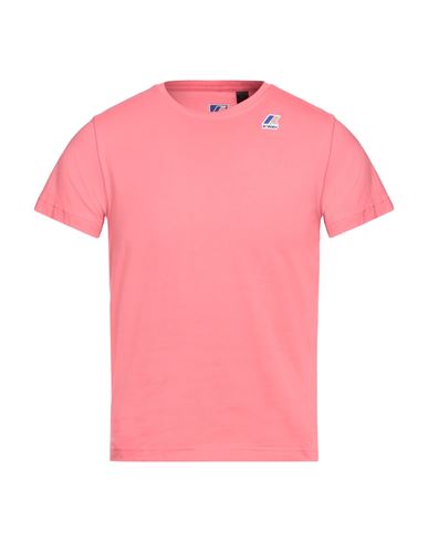 K-way Man T-shirt Pink Size Xs Cotton