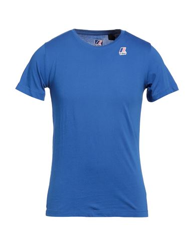 K-way Man T-shirt Blue Size S Cotton