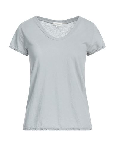Crossley Woman T-shirt Light Grey Size S Cotton, Linen