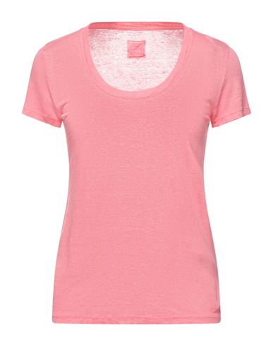 120% Woman T-shirt Pink Size Xxs Linen