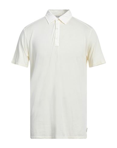 Crossley Man Polo Shirt Ivory Size Xxl Lyocell, Cotton In White