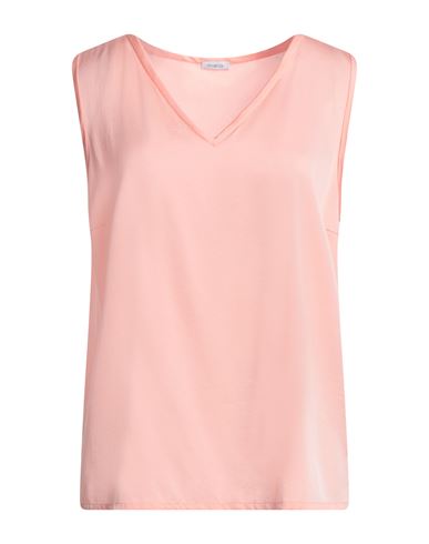 Malo Woman Top Pink Size 12 Silk