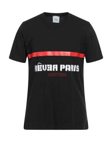 Rêver  Paris Rêver Paris Man T-shirt Black Size M Cotton