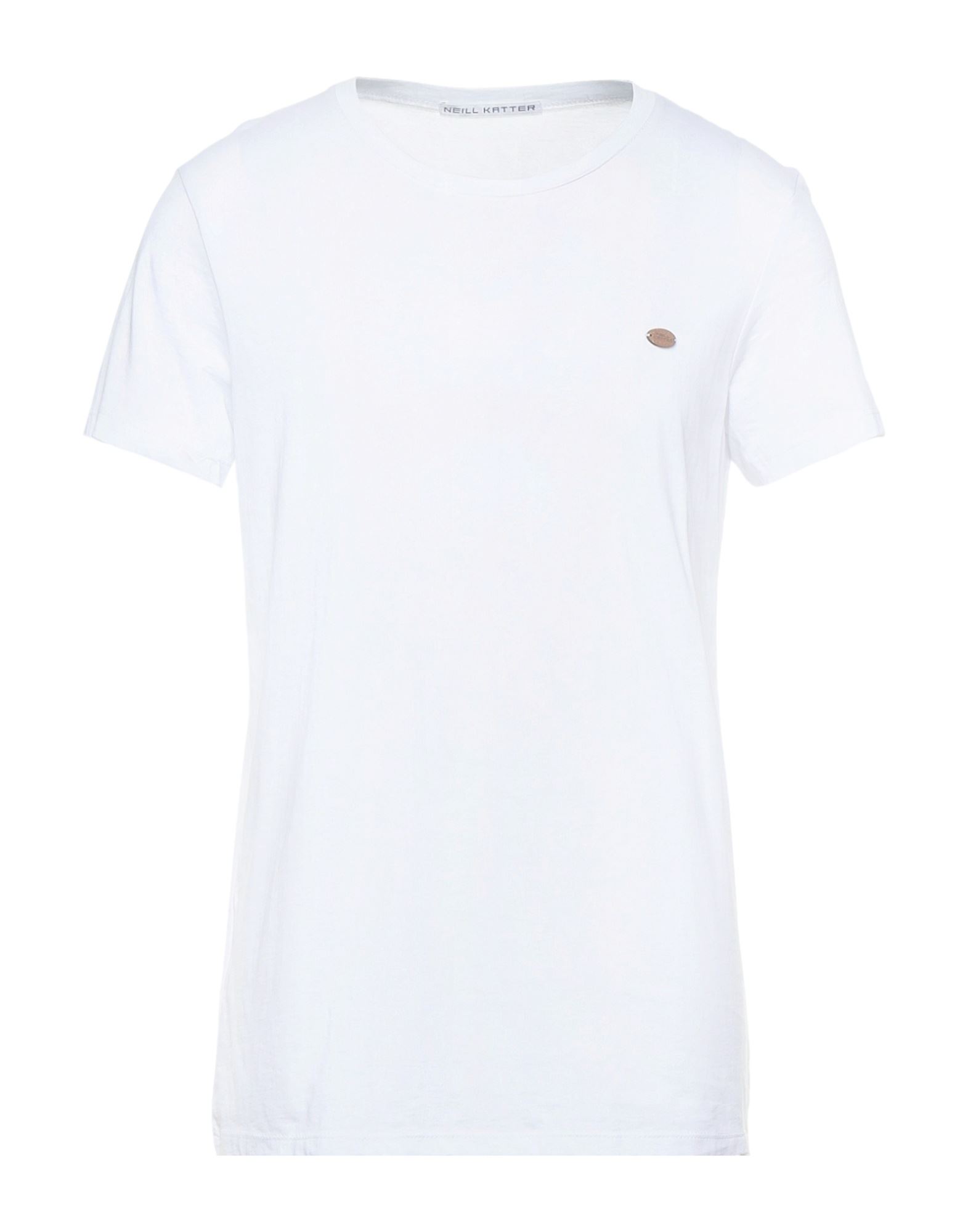 Neill Katter T-shirts In White