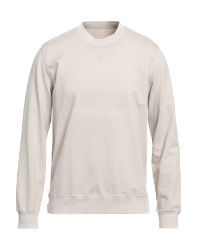 Circolo 1901 Man Sweatshirt Beige Size L Cotton, Elastane