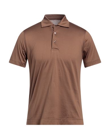 Circolo 1901 Man Polo Shirt Cocoa Size S Cotton In Brown