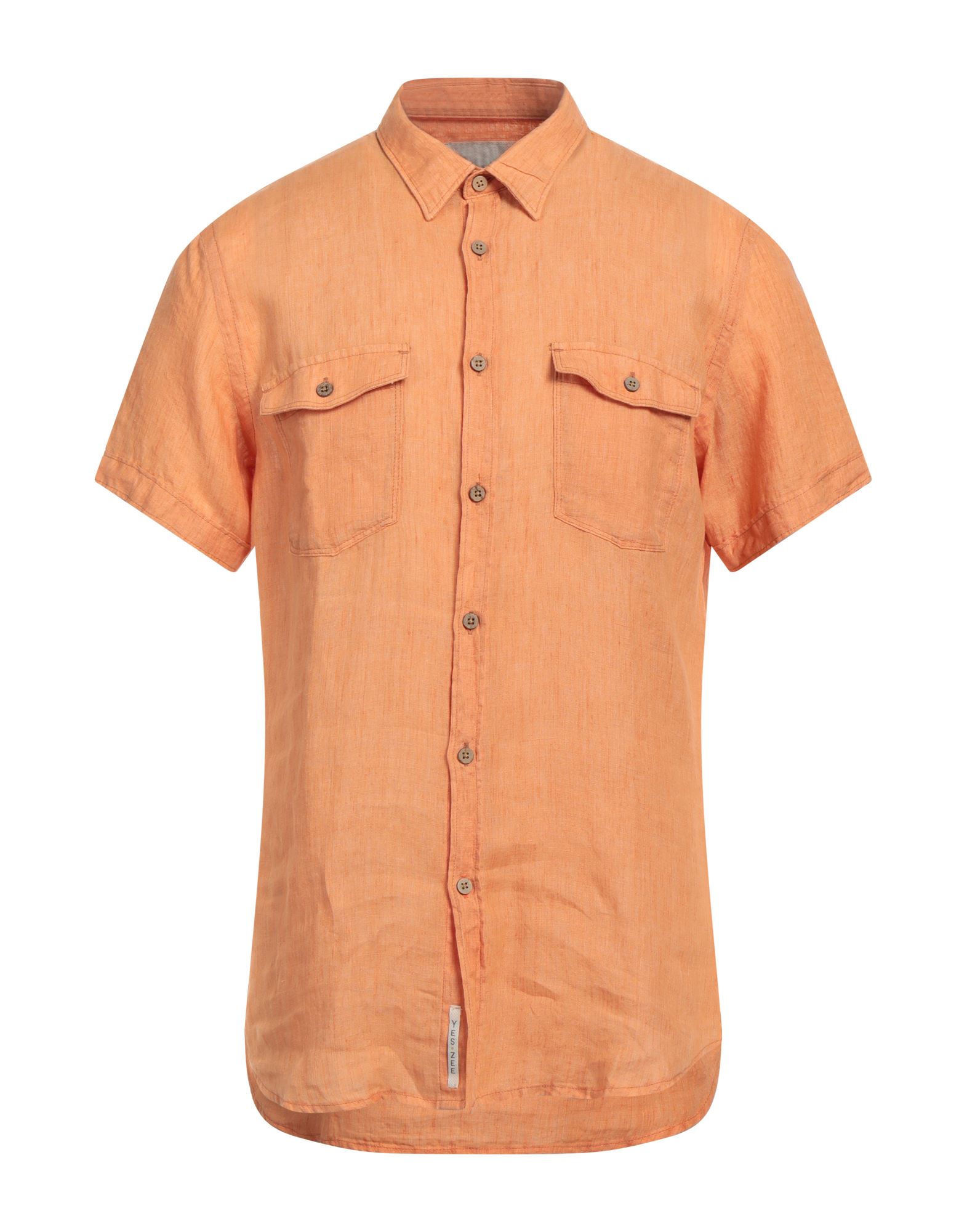 Yes Zee By Essenza Shirts In Orange