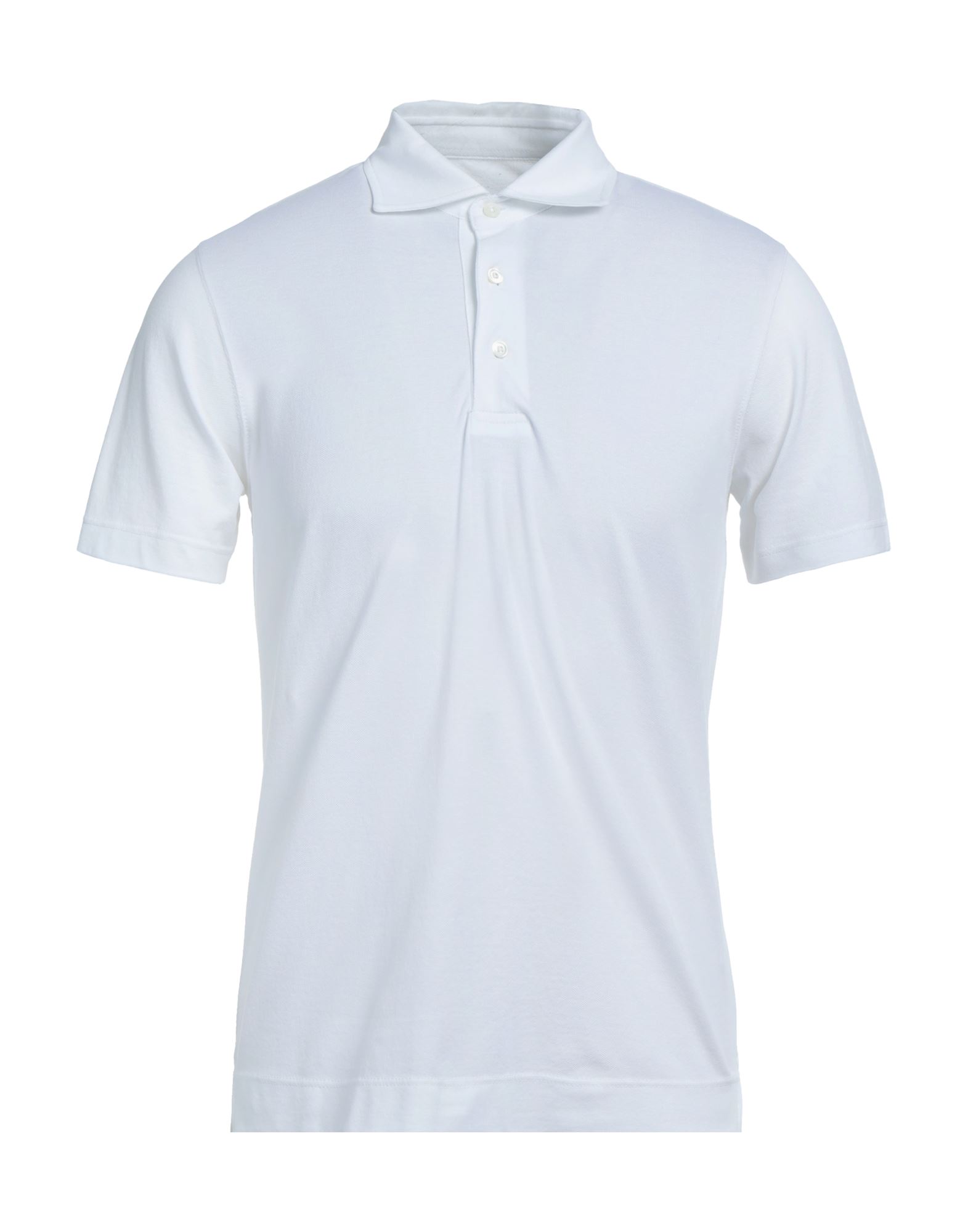 Shop Circolo 1901 Man Polo Shirt White Size S Cotton, Elastane