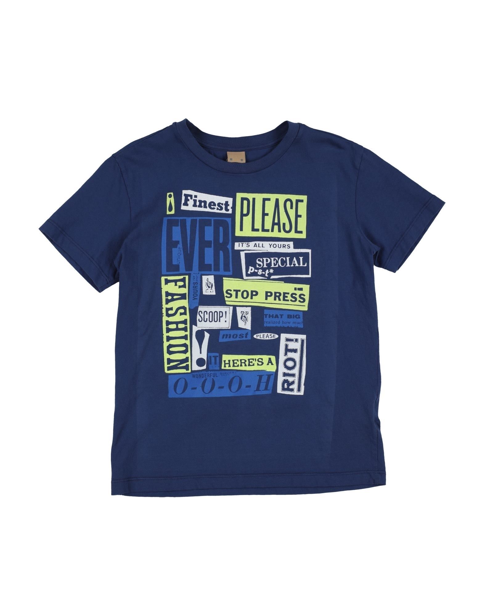 Please Kids'  T-shirts In Blue