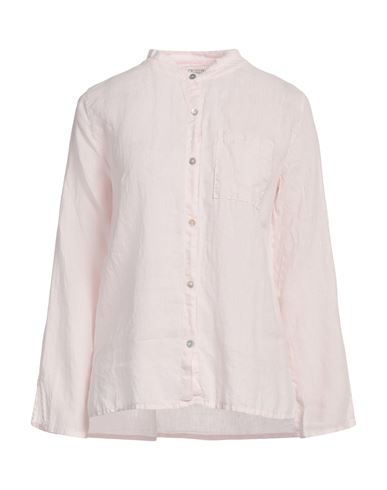 Woman Shirt Light pink Size M Linen