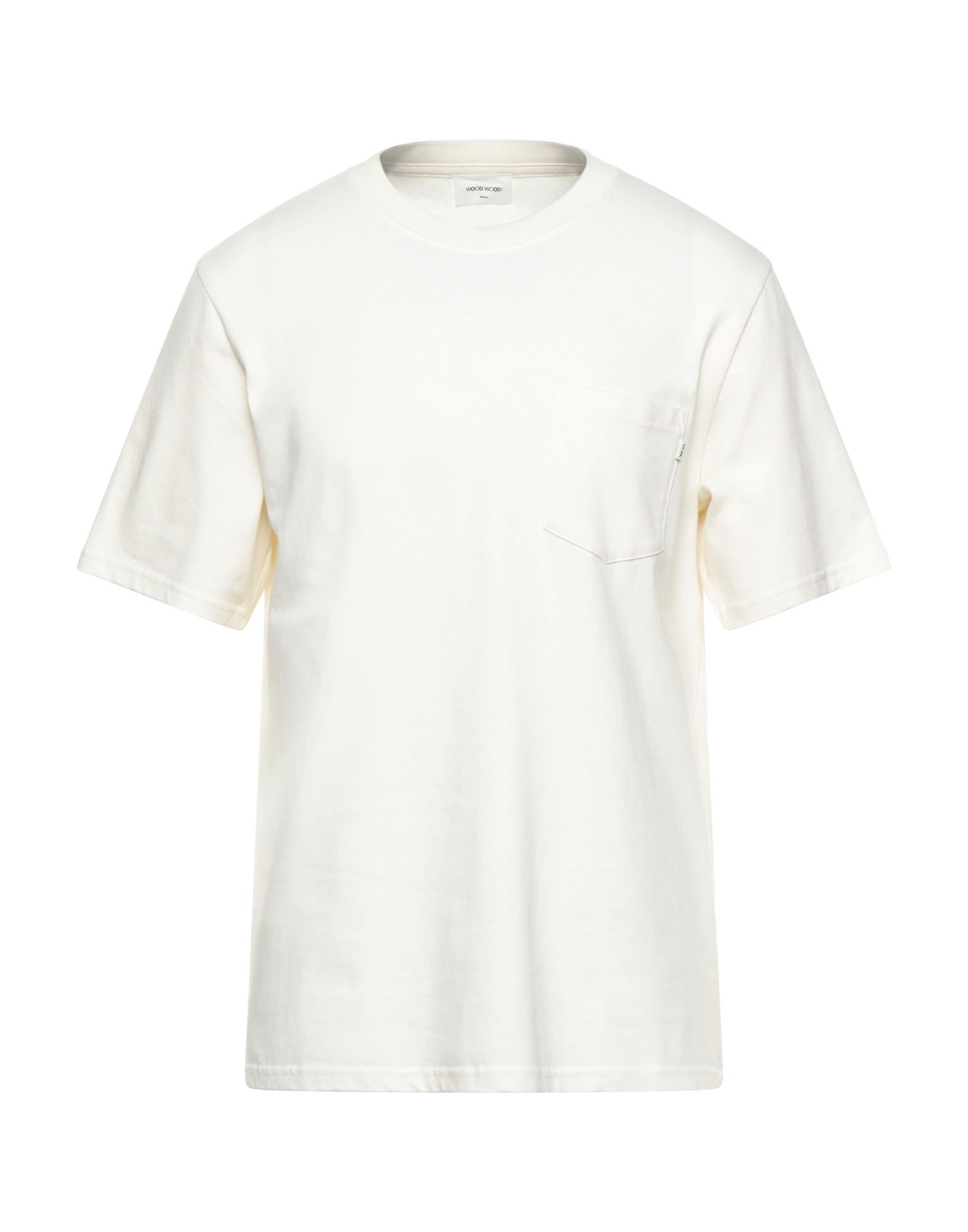 Wood Wood T-shirts In Ivory