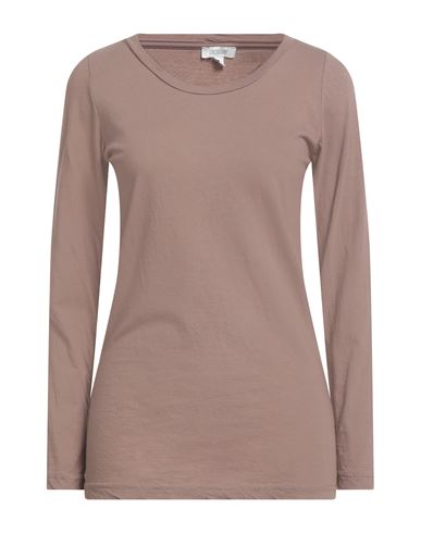 Crossley Woman T-shirt Light Brown Size M Cotton In Brown