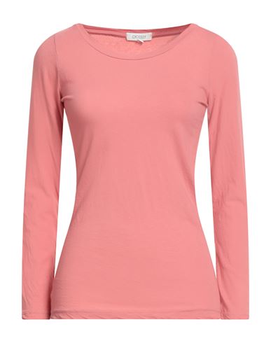 Crossley Woman T-shirt Coral Size Xl Cotton In Pink